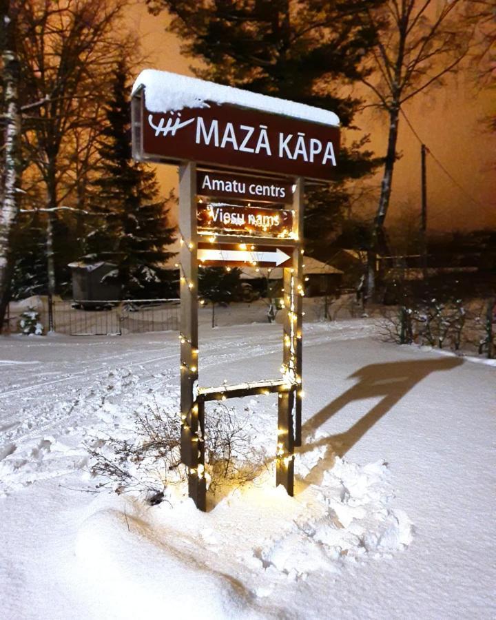 Maza Kapa Hotel Koknese Bagian luar foto